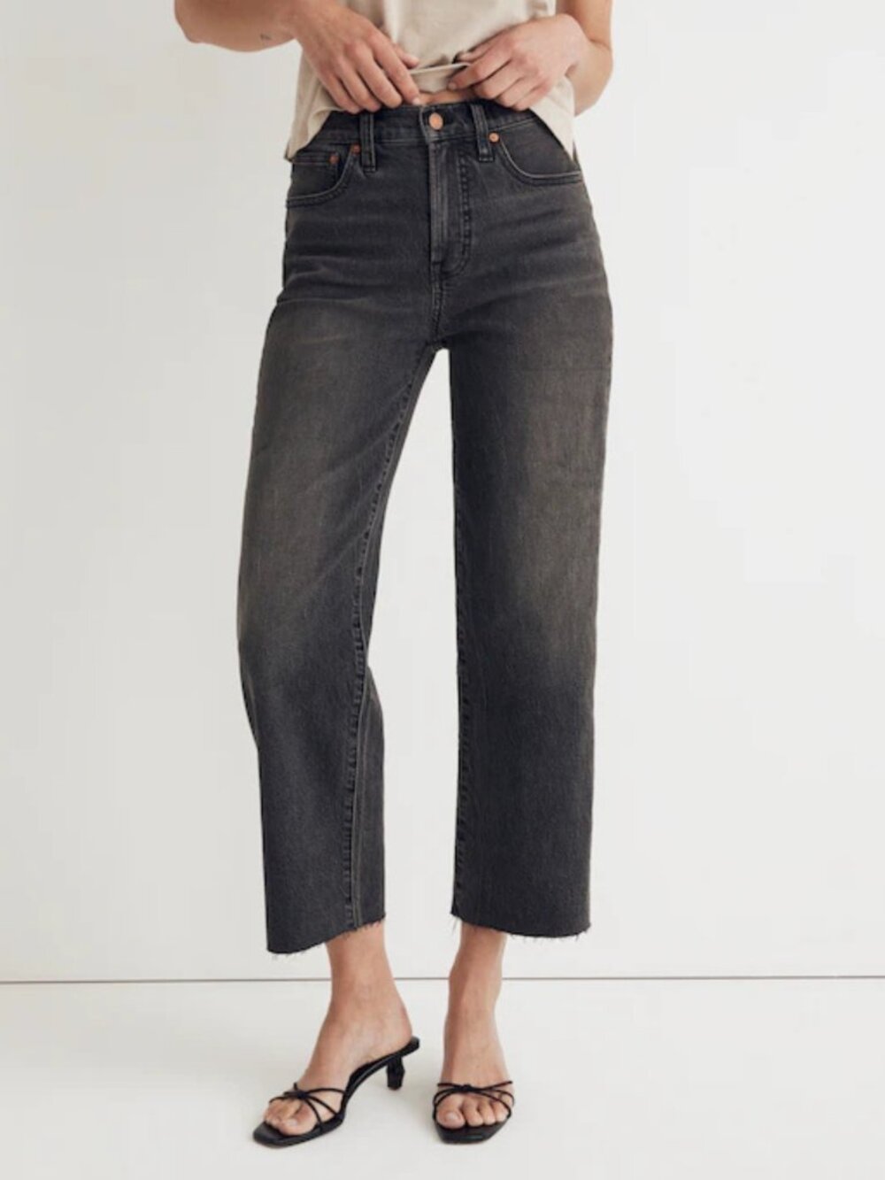 Madewell Raw Edge Perfect Vintage Straight Jean (30) Like New